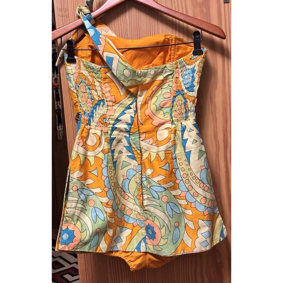 Vintage TINA LESER ORIGINAL BY GABAR One Shoulder SWIMSUIT - Picture 3 of 7